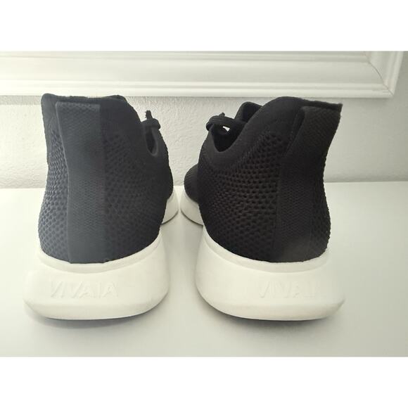 VIVAIA Men's Black Sneaker Sliders Mesh - Size 12 - Picture 3 of 8